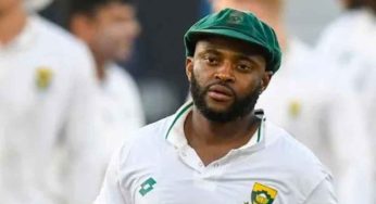 Temba Bavuma Suffers Elbow Injury Ahead Of WTC Final