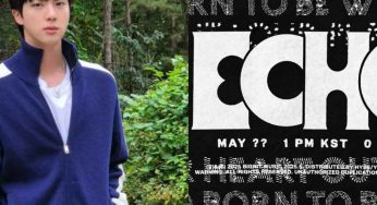 BTS’s Jin Announces Second Solo Album ‘Echo’, Set for May Release
