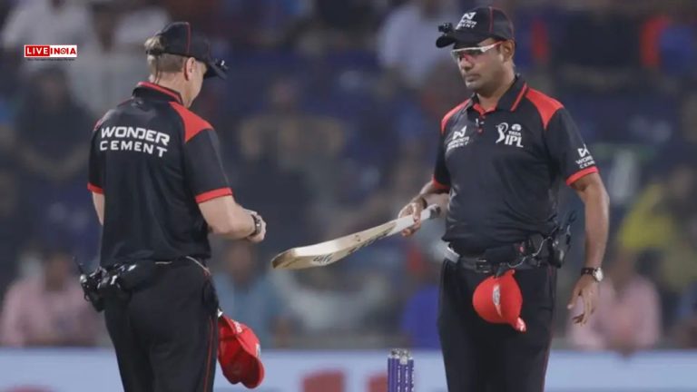 IPL 2025: Here's Why BCCI Umpires Are Randomly Checking Bats