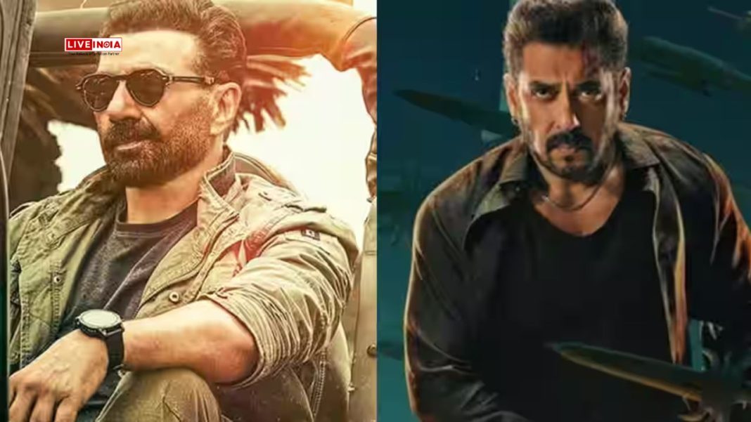 Jaat vs Sikandar: Sunny Deol Outshines Salman Khan in Day 1 Ticket Pre-Sales on BMS!