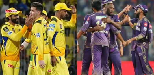 IPL 2025: KKR vs CSK Clash Today at Chepauk – Head-to-Head, Predicted XIs, Pitch Report & Live Streaming Details