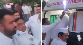 P Chidambaram Collapses Due to Heat at Congress’ Ahmedabad Convention