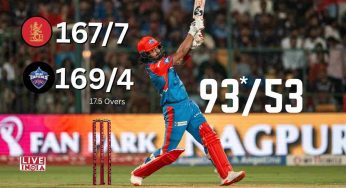 IPL 2025: KL Rahul’s Heroic 93 Lifts Delhi Capitals to Fourth Straight Win Over RCB in Bengaluru