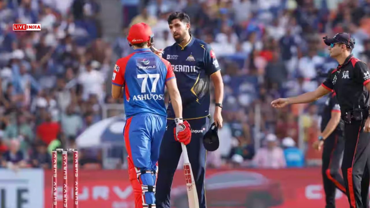 Watch: Ishant Sharma Explodes at Ashutosh Sharma in Heated Exchange During GT vs DC Clash