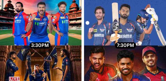 IPL 2025: Doubleheader Saturday Promises Fireworks as Titans Face Capitals, Royals Take on LSG