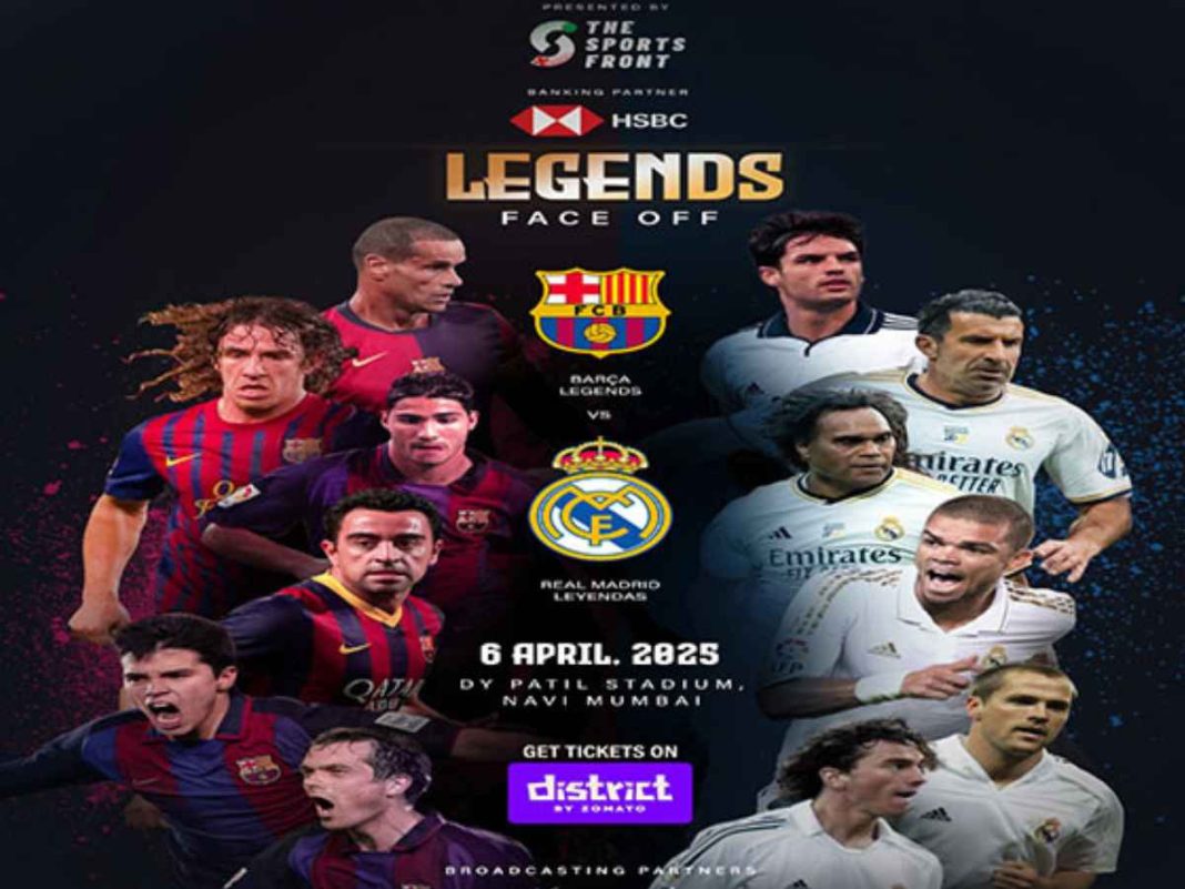 FC Barcelona Legends vs Real Madrid Legends: Epic Rivalry Set For 'Legends Faceoff' In Mumbai On April 6