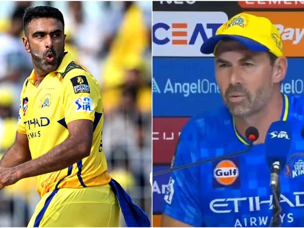 'Irrelevant': CSK coach Stephen Fleming Stephen Fleming Responds to Ashwin's YouTube Controversy