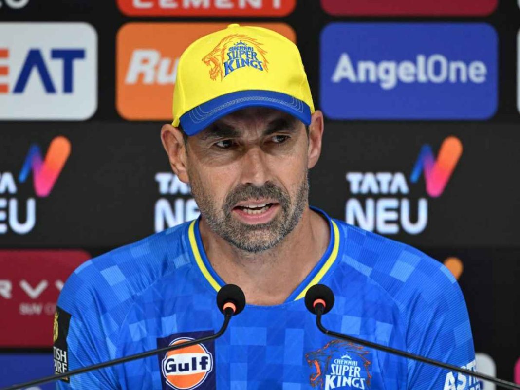 IPL 2025: CSK Coach Stephen Fleming Slams Team's Fielding After Fourth Successive Defeat
