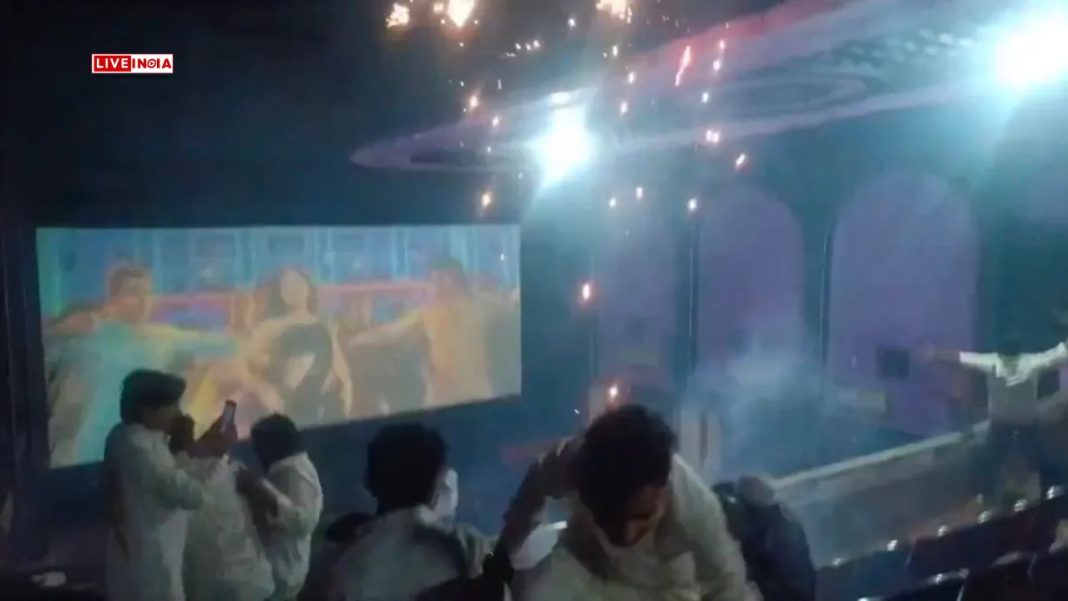 Sikandar Craze: Salman Khan Fans Burst Crackers Inside Theatre Again, Video Goes Viral