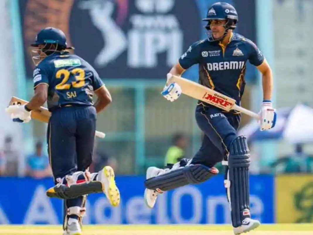 IPL 2025: Gill, Sudharsan's 100-Run Stand Powers Gujarat Titans to 180/6 Against LSG