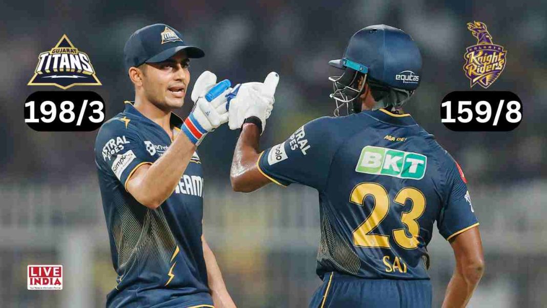KKR Crumble Again: Shubman Gill's 90 Powers GT to Dominant Win at Eden