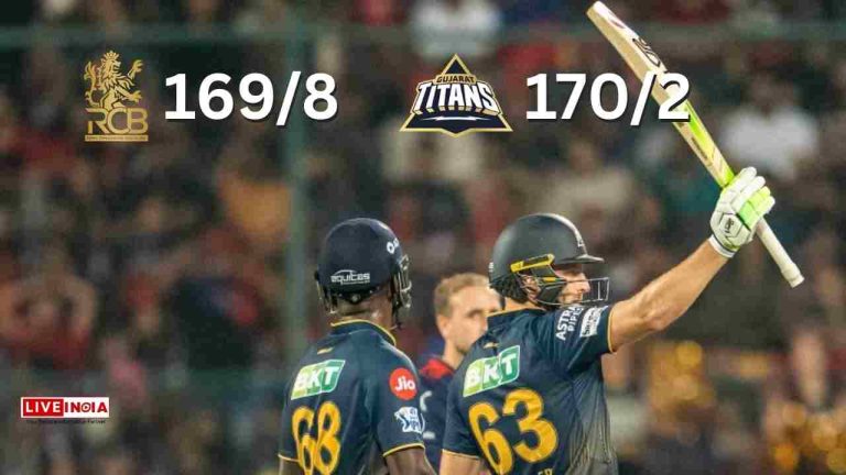 Jos Buttler’s Blazing Fifty Powers Gujarat Titans to Eight-Wicket Win Over RCB