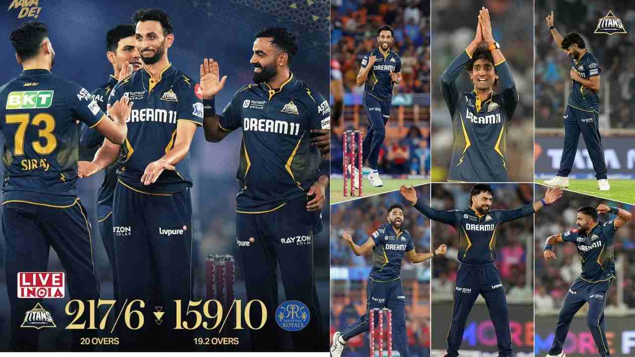 IPL 2025: "Everyone Contributed": Shubman Gill Praises Team Effort After GT's Dominant Win Over RR