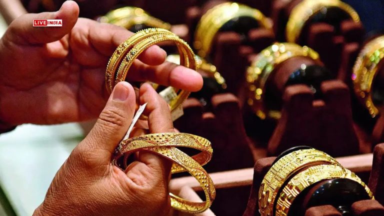 Gold Slips After Hitting Record High Amid Global Market Selloff Triggered by Trump Tariffs