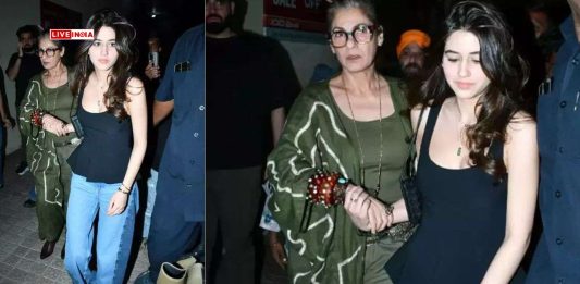 Dimple Kapadia’s Granddaughter Naomika Saran Turns Heads at Star-Studded Party Amid Debut Buzz
