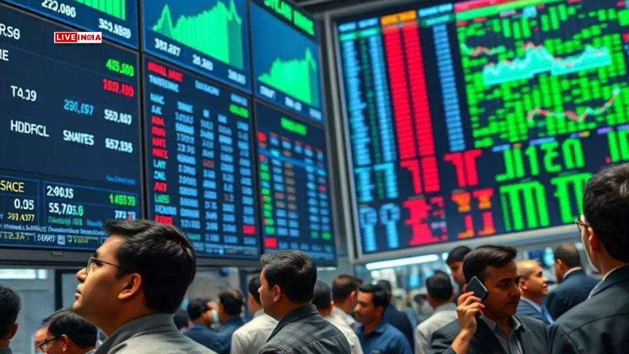 Market Crash Today: Nifty Opens Below 21,900, Sensex Sinks 3,379 Points as Global Trade War Fears Escalate
