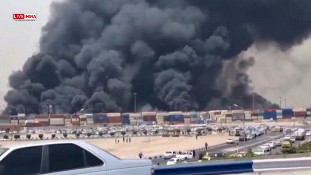 Iran Port Explosion: 14 Dead, 750 Injured As Massive Blast Rocks Shahid Rajaee Port