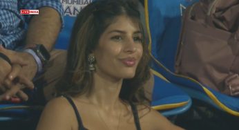Watch: Hardik Pandya’s Rumoured Girlfriend Jasmin Walia Boards MI Team Bus After KKR Match