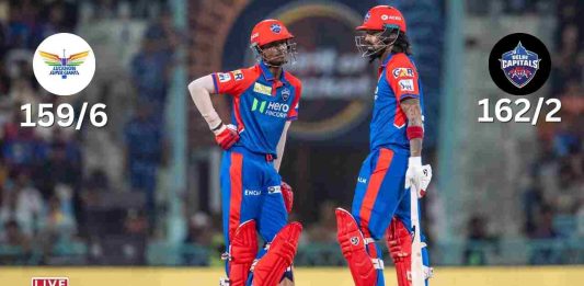 KL Rahul Becomes Fastest to 5000 IPL Runs as Delhi Capitals Crush Lucknow by 8 Wickets