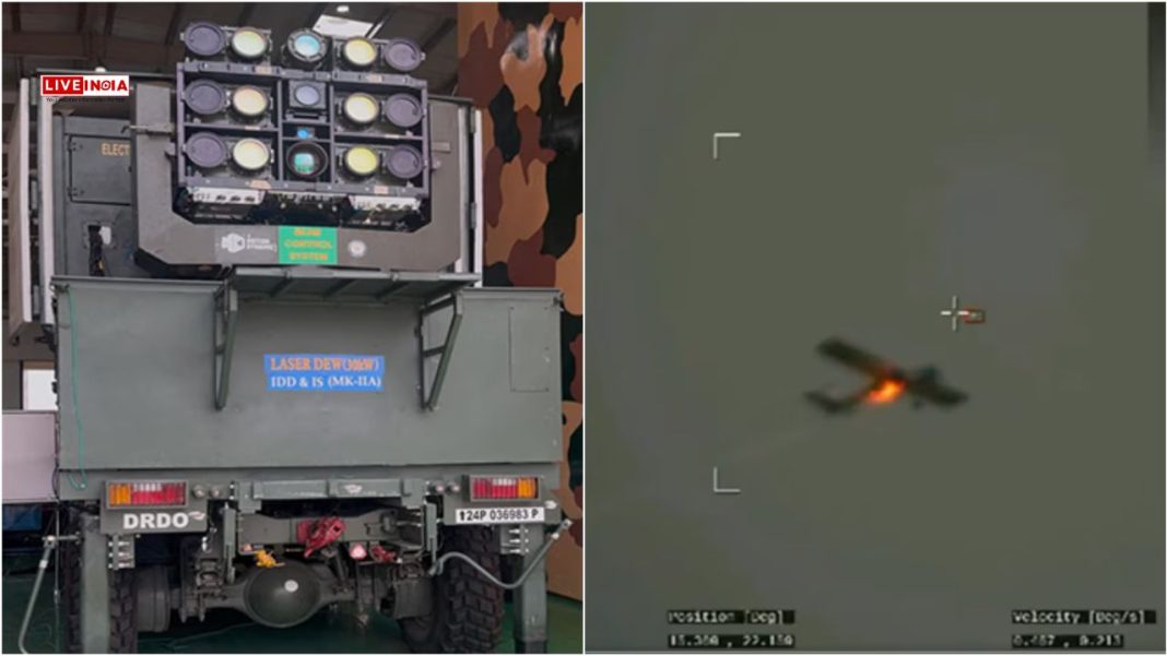 India demonstrates ‘Star Wars’ capability to shoot down drones using laser weapon | Watch