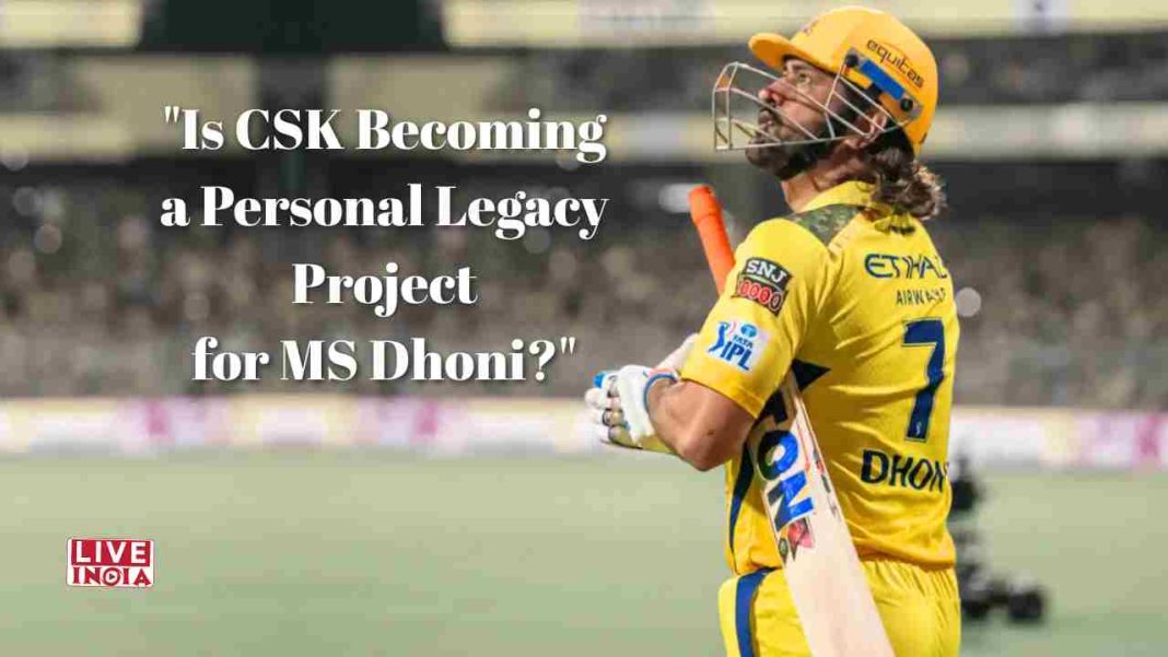 Captain No More, But Still In Control? Dhoni’s Influence on CSK Under Fire