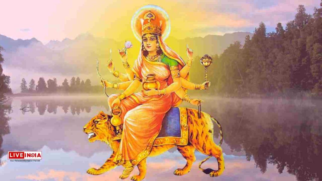 Navratri Day 4: Worship of Maa Kushmanda – The Radiant Creator of the Universe