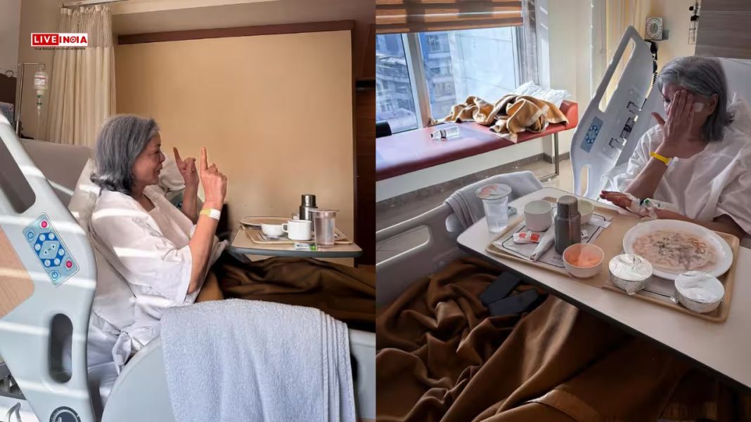 Zeenat Aman Hospitalised! Shares This Update From Hospital Bed