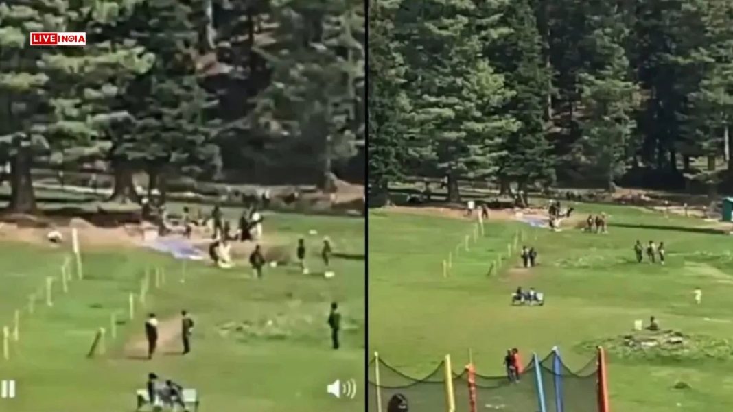New Pahalgam Attack Videos Emerge, Show Tourists Hiding As Gunfire Erupts-Watch