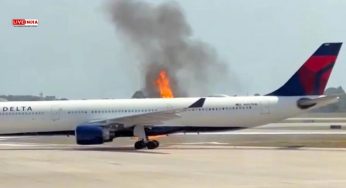Delta Plane Catches Fire at Orlando Airport, 282 Passengers Evacuated via Emergency Slides-Watch