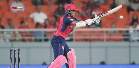 IPL 2025: Punjab Kings vs Rajasthan Royals: Jaiswal-Parag Fire RR To 205/4 In Mullanpur