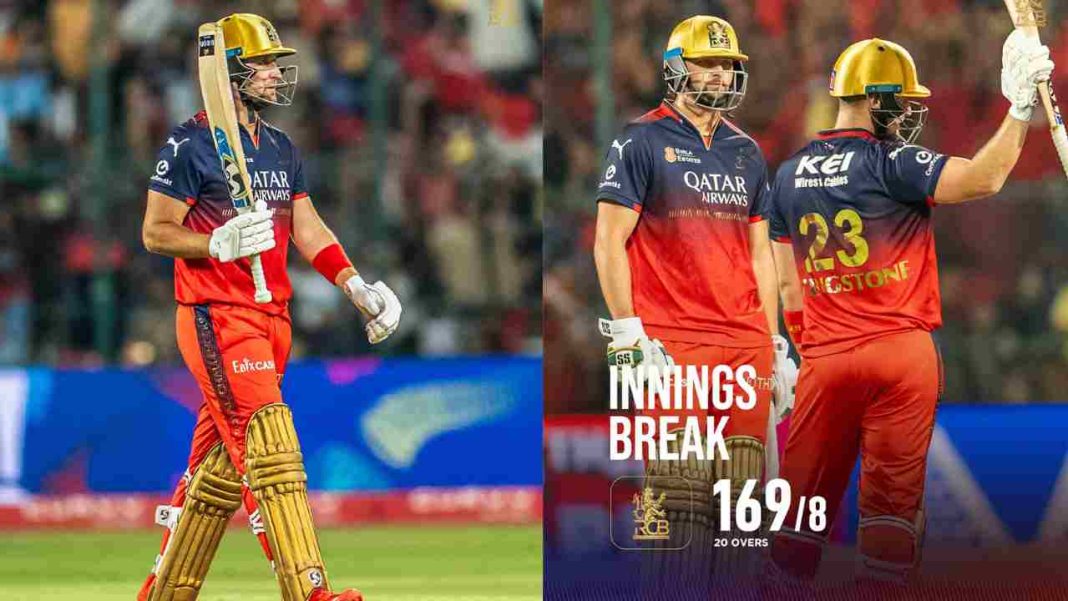 IPL 2025: Livingstone, Jitesh, and David Anchor RCB Recovery After Top-Order Collapse Against GT