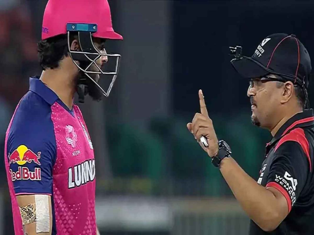 IPL 2025: Riyan Parag In Heated Argument With Umpire After Controversial Dismissal Against Gujarat Titans, See Video