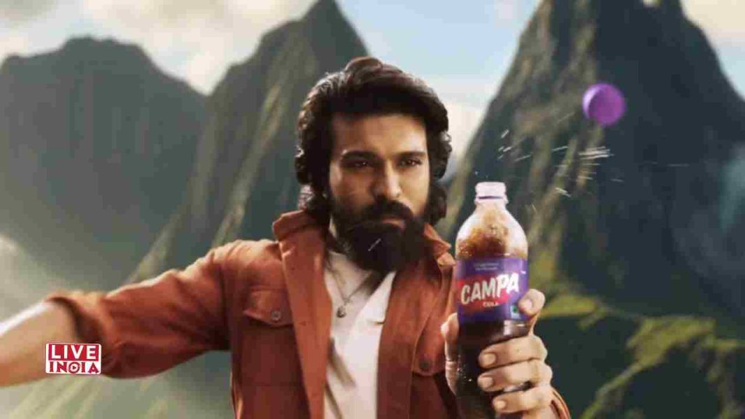 Ram Charan in Campa Cola Ad: Are South Superstars Redefining Indian Brand Endorsements?