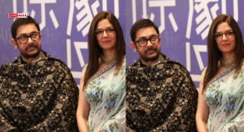 Aamir Khan and Gauri Spratt Make First Red Carpet Appearance at Macau Comedy Festival
