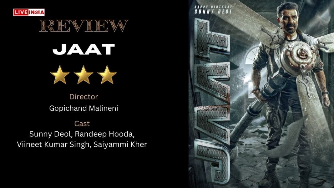 ‘Jaat’ Review: Sunny Deol Brings Back the 90s Fury in This Mass Masala Entertainer