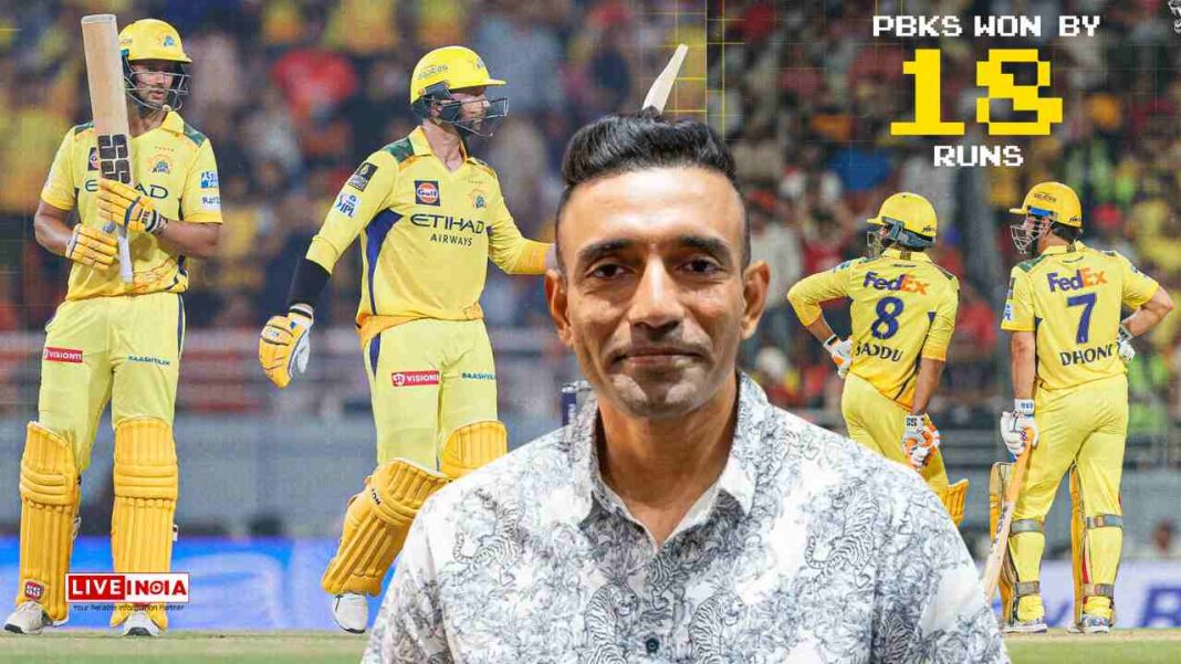 Robin Uthappa Slams CSK’s Middle-Over Tactics After Loss to Punjab Kings