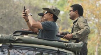Sachin Tendulkar Enjoys Jeep Safari And Meets Fans At Kaziranga National Park