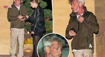 Disheveled: Sean Penn Spotted Smoking Outside LA Hotspot During Dinner With Daughter Dylan