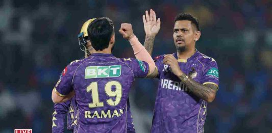 "Champion Bowler, Relentless Worker": KKR Captain Rahane Applauds Narine’s Match-Winning Spell