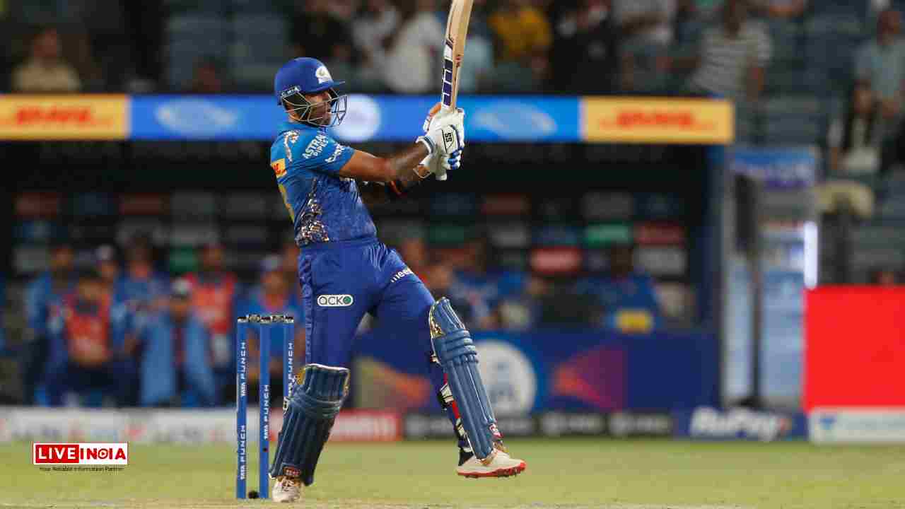 Suryakumar Yadav Smashes Past 8000 T20 Runs in Style as MI Crush KKR at Wankhede