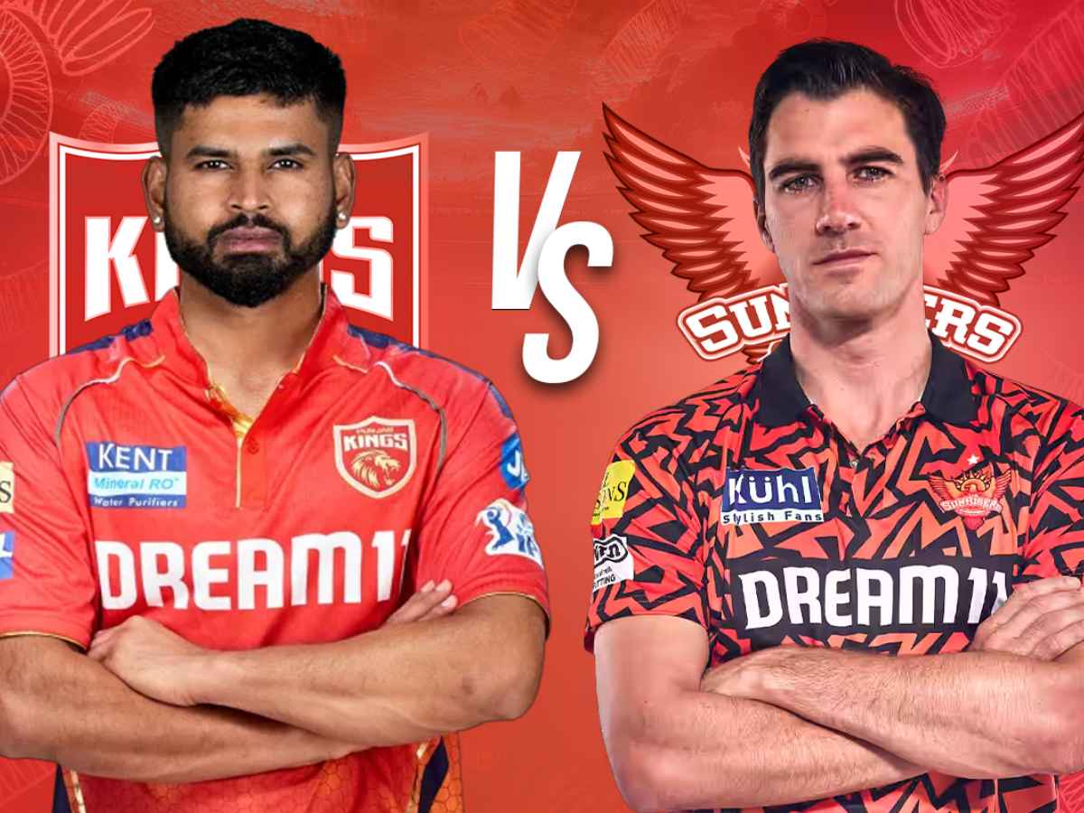 IPL 2025: Shreyas Iyer (PBKS) Win the Toss, Opt to Bat First Against Pat Cummins (SRH)