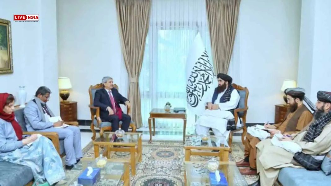 Indian Diplomat Meets Taliban Foreign Minister Amid Tensions With Pak