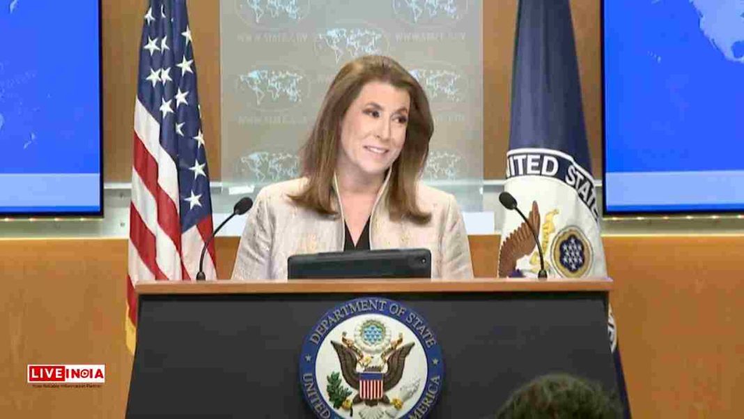 Spokesperson Tammy Bruce avoids diplomatic speculation on RAW sanctions, highlights Trump’s reputation as a global stabilizer