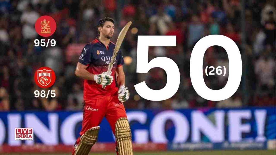 Tim David Shines Amidst RCB Collapse, Vows to Help Team Regroup After Third Home Defeat in IPL 2025