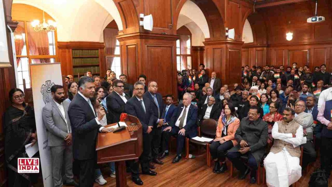 UK Diaspora, Leaders Rally Outside Indian High Commission to Honour Pahalgam Terror Attack Victims