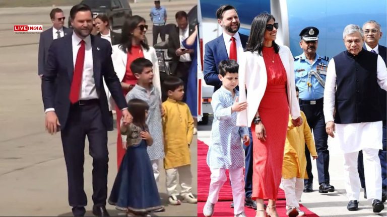 In Kurta Pyjamas and Anarkali, JD Vance’s Children Charm Delhi on First India Visit