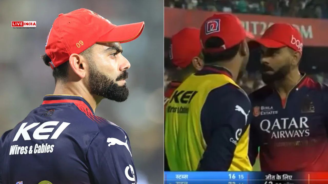Virat Kohli’s Animated Chat With Dinesh Karthik Sparks Rumors of Discontent With RCB Skipper Rajat Patidar