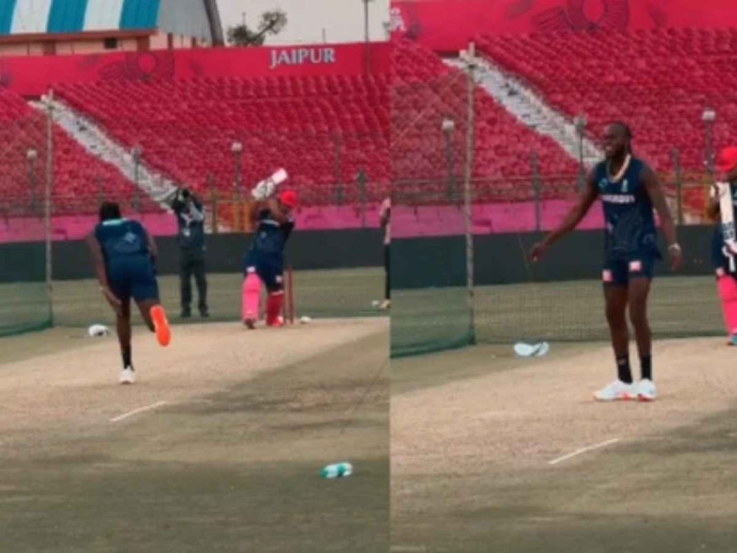 Watch: Youngster Vaibhav Suryavanshi Faces Jofra Archer In Intense Nets Session Ahead Of RR vs RCB Clash