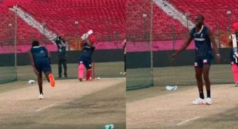 Watch: Youngster Vaibhav Suryavanshi Faces Jofra Archer In Intense Nets Session Ahead Of RR vs RCB Clash