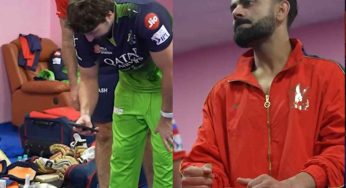 Watch: Virat Kohli’s Hilarious Reaction To Tim David’s Bat Prank After RCB’s Win Over RR